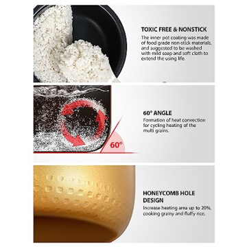 Toshiba 6-Cup Rice Cooker with Fuzzy Logic Technology