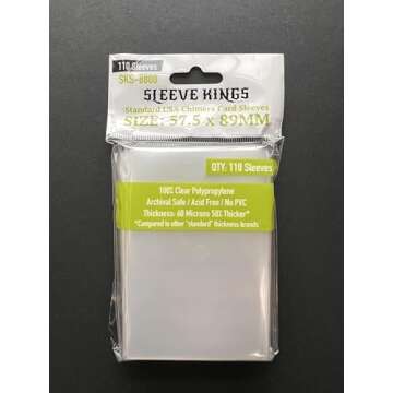 Premium USA Chimera Card Sleeves for Safe Collection