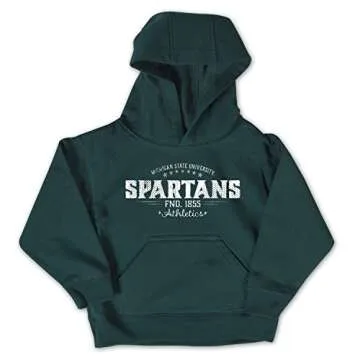 NCAA Michigan State Spartans Toddler Pullover Hood - Dark Green