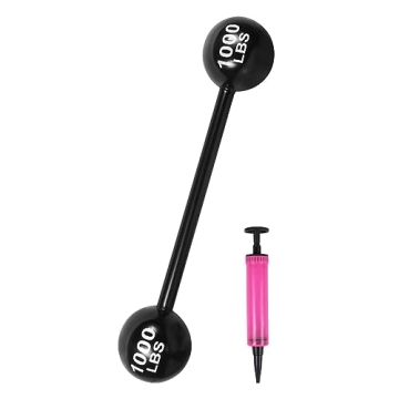 Giant Inflatable Dumbbell Barbell,Funny Carnival Circus Decorations Birthday Halloween Strongman Par...