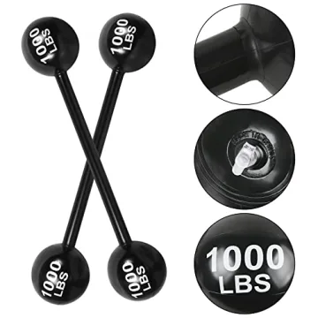 Giant Inflatable Dumbbell - Fun Party Prop for All Ages