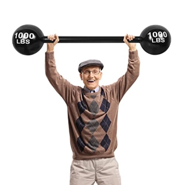 Giant Inflatable Dumbbell - Fun Party Prop for All Ages