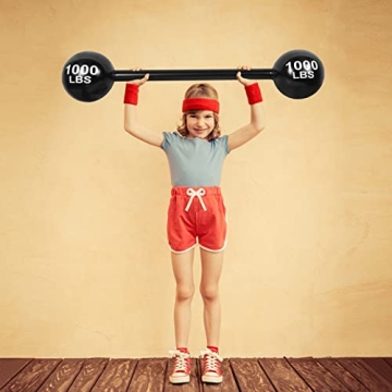 Giant Inflatable Dumbbell - Fun Party Prop for All Ages