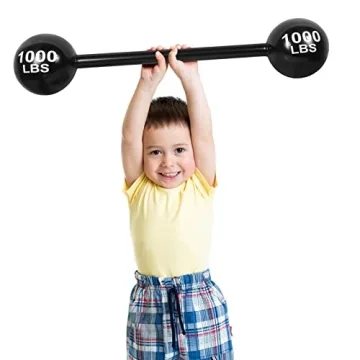 Giant Inflatable Dumbbell - Fun Party Prop for All Ages