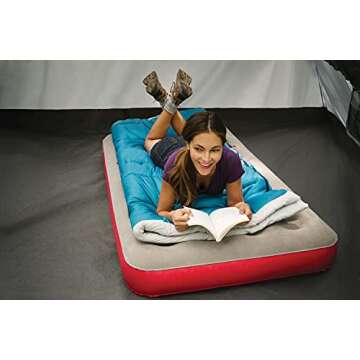 Coleman QuickBed Single High Airbed, Twin