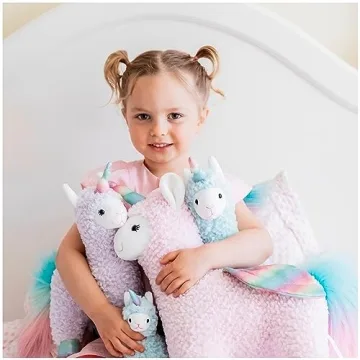 GUND Cotton Candy Llamacorn Plush Toy for Kids 1 and Up