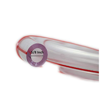 Melasty 8ft Food Grade Transparent Milk Hose for Milking