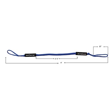 Extreme Max BoatTector Bungee Dock Lines - 2-Pack