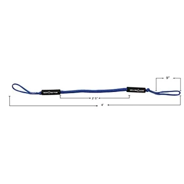 Extreme Max BoatTector Bungee Dock Lines - 2-Pack