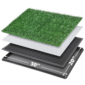 Dog Grass Pet Loo Indoor/Outdoor Portable Potty - Perfect for All Dogs