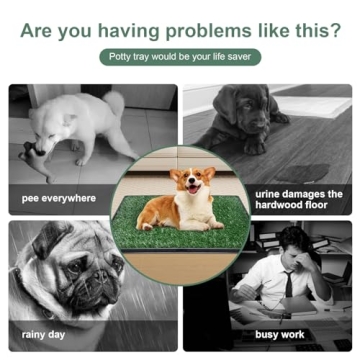 Dog Grass Pet Loo Indoor Outdoor Potty Training System