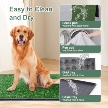 Dog Grass Pet Loo Indoor Outdoor Potty Training System