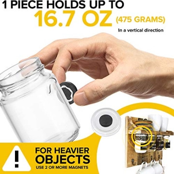 Heavy Duty Magnets for Crafts - Strong Round Ceramic Magnets