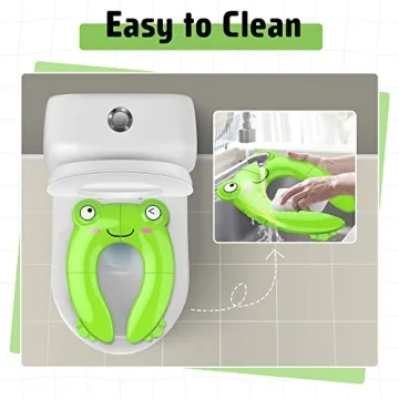 Compact Foldable Potty Seat for Toddler Travel Needs