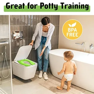 Compact Foldable Potty Seat for Toddler Travel Needs