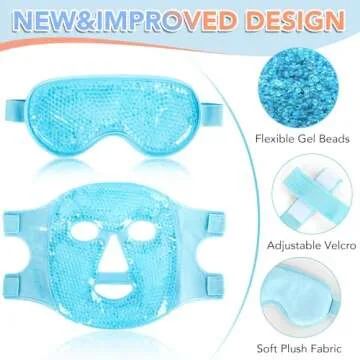 XPCARE Colding Ice Face & Eye Mask Set for Relief