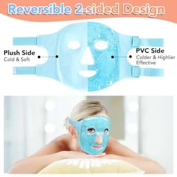 XPCARE Colding Ice Face & Eye Mask Set for Relief