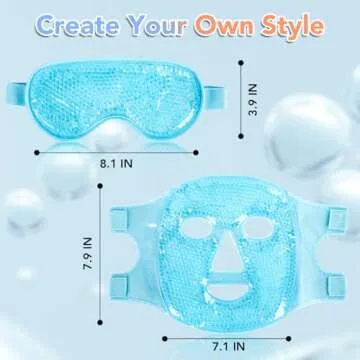 XPCARE Colding Ice Face & Eye Mask Set for Relief