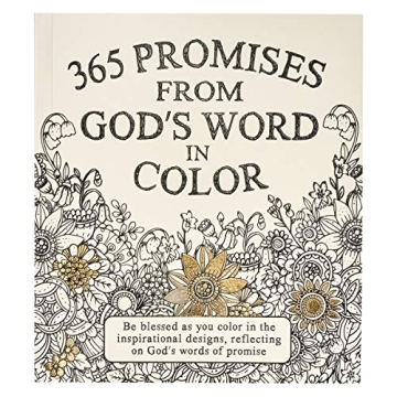 365 Promises From God's Word In Color: Inspirational Coloring Pages for Spiritual Growth