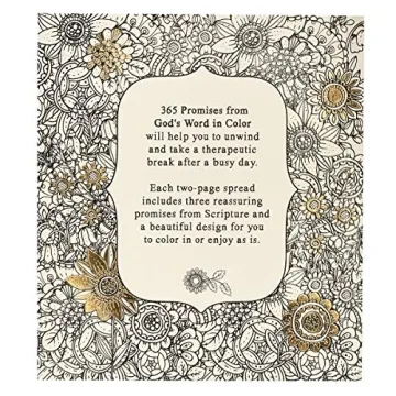 Color Your Faith with 365 Promises in a Compact Book