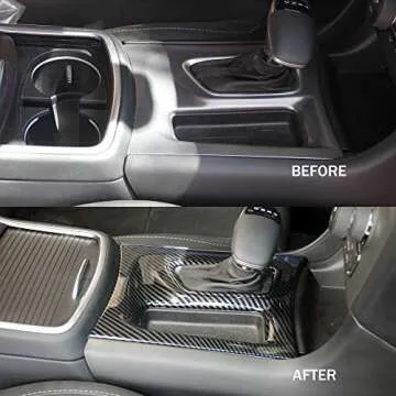 Crosselec Carbon Fiber Gear Shift Trim for Dodge Charger