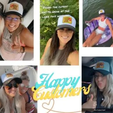 Have A Nice Day Premium Trucker Hat - Adjustable Snapback Style