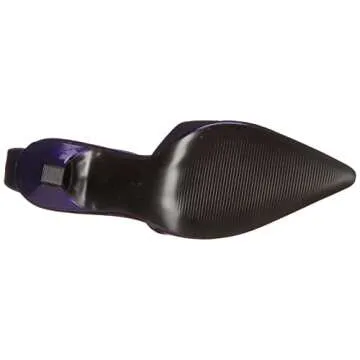 Nine West Women's SHAPLY Pump, Purple Patent, 8.5