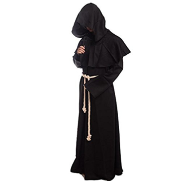 Friar Medieval Monk Robe for Cosplay and Ceremonies
