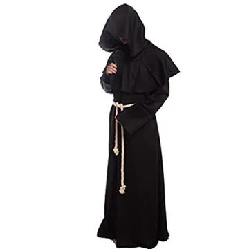 Friar Medieval Monk Robe for Cosplay and Ceremonies
