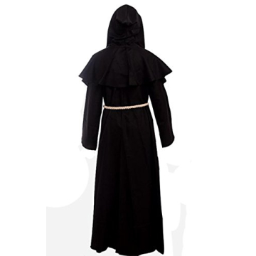 Friar Medieval Monk Robe for Cosplay and Ceremonies