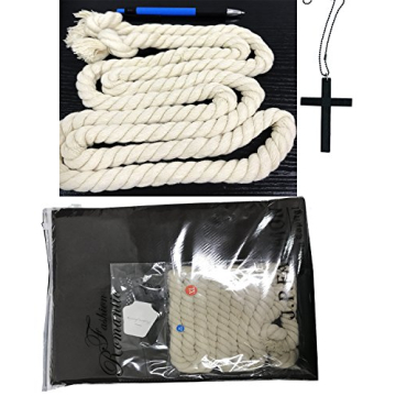 Friar Medieval Monk Robe for Cosplay and Ceremonies