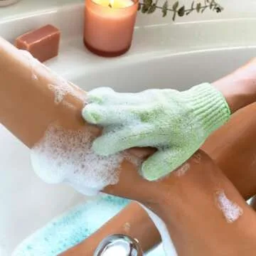 EcoTools Eco-Friendly Bath + Shower Gloves – 6 Pack