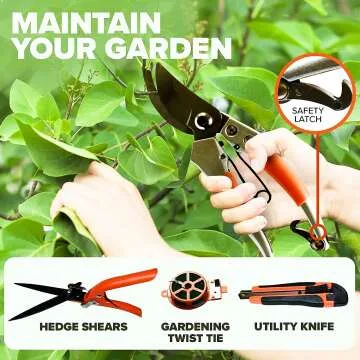 Scuddles Heavy Duty 12 Piece Garden Tools Set