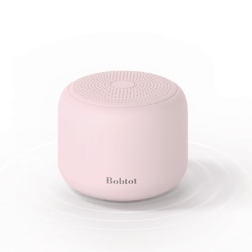 Bobtot Pink Portable Bluetooth Speaker Waterproof 20H Playtime
