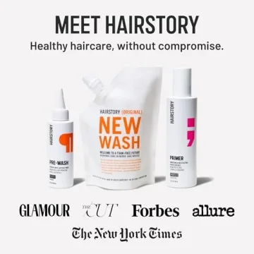 Hairstory New Wash Original Cleansing Cream for All Hair Types