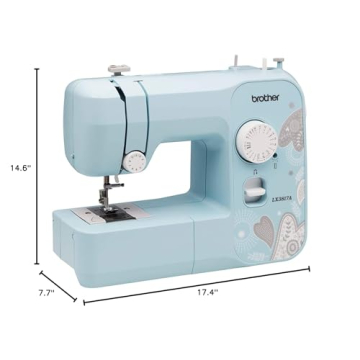 Brother 17-Stitch Sewing Machine - Renewed Blue