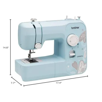 Brother 17-Stitch Sewing Machine - Renewed Blue