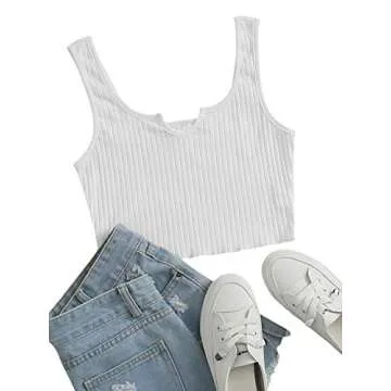 Verdusa Women's Casual Drop Shoulder Tie Front Cropped Teddy Sweatshirt White XL