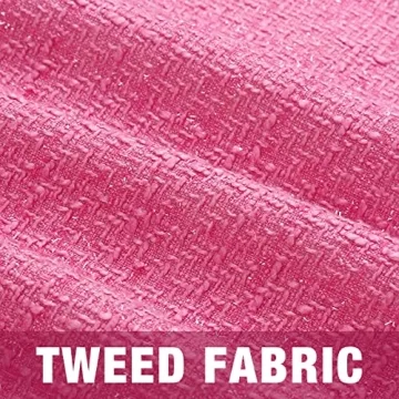 IDEALSANXUN Women's High Waist Wool Plaid Mini Skirt