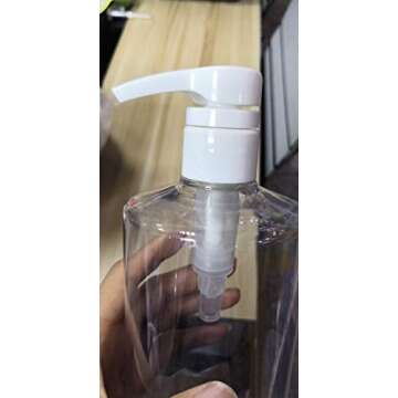 EZPRO USA BPA Free Pump Bottles for Lotion & Shampoo