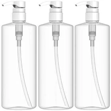 EZPRO USA BPA Free Pump Bottles for Lotion & Shampoo