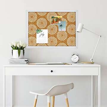 Stylish Catalina Printed Cork Board for Home & Office