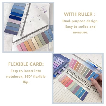 Potanro Colorful Sticky Annotation Tabs - 800 Pcs, 40 Colors, Writable