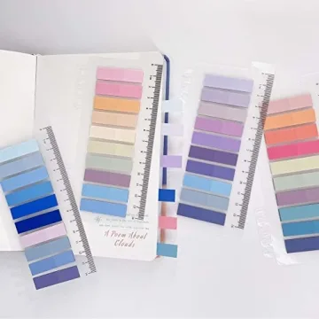 Potanro Colorful Sticky Annotation Tabs - 800 Pcs, 40 Colors, Writable