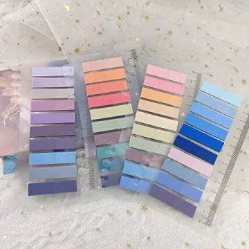 Potanro Colorful Sticky Annotation Tabs - 800 Pcs, 40 Colors, Writable