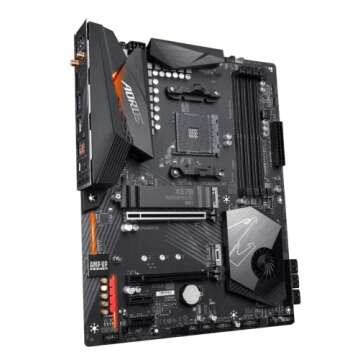 GIGABYTE X570 AORUS Elite Wi-Fi (AMD Ryzen 3000/X570/ATX/PCIe4.0/DDR4/Intel Dual Band 802.11AC Wi-Fi/Front USB Type-C/RGB Fusion 2.0/M.2 Thermal Guard/Gaming Motherboard)