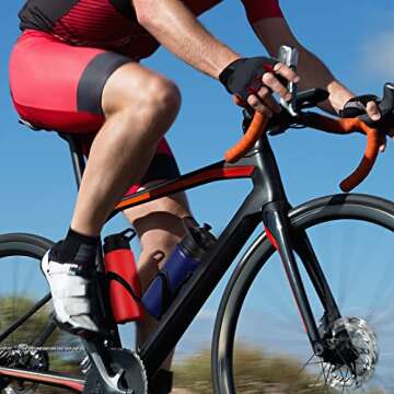 18 Pack 20 oz Reusable Aluminum Water Bottles Bulk Metal Sports Water Bottles Multipack for Gym Hiking Cycling Sports Outdoor