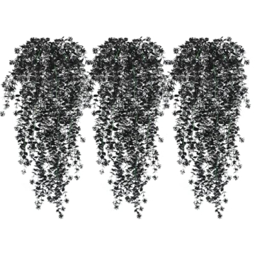 RECUTMS Artificial Hanging Plants - Lifelike Faux Hanging Plants for Indoor Outdoor Use