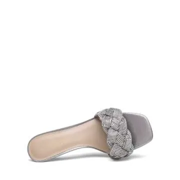 Fashionable Rhinestone Kitten Heels for Every Occasion