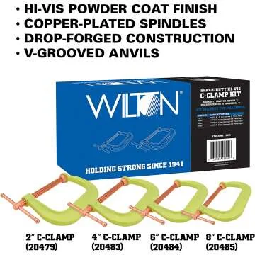 Wilton Spark-Duty 400CS Hi-Vis C-Clamp Kit